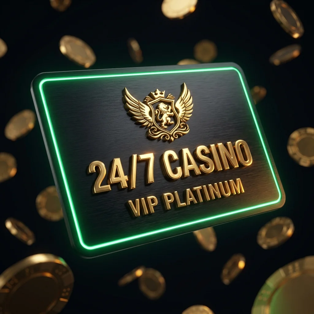 24/7 Casino VIP Club Platinum Card